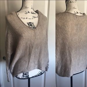 FP super soft taupe sweater.
